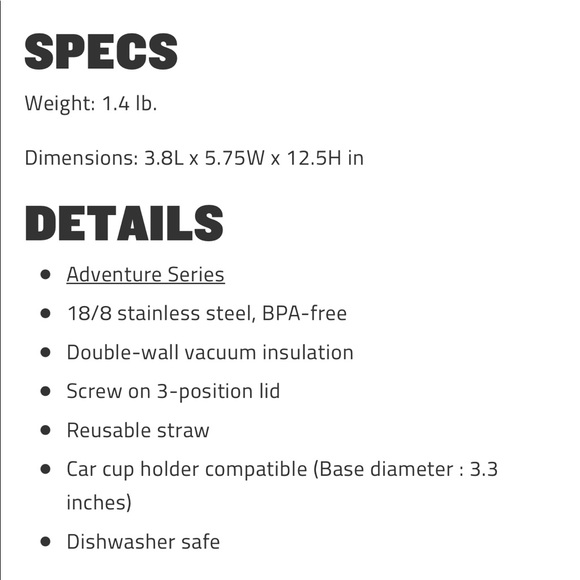 ❗️NWT❗️ Stanley 40oz Travel Quencher Tumbler - Driftwood - Picture 4 of 4